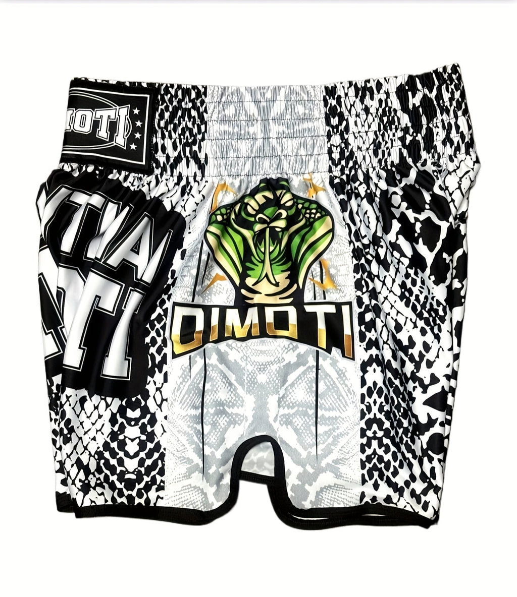 OIMOTI "Snake skin" Shorts de boxe thaï