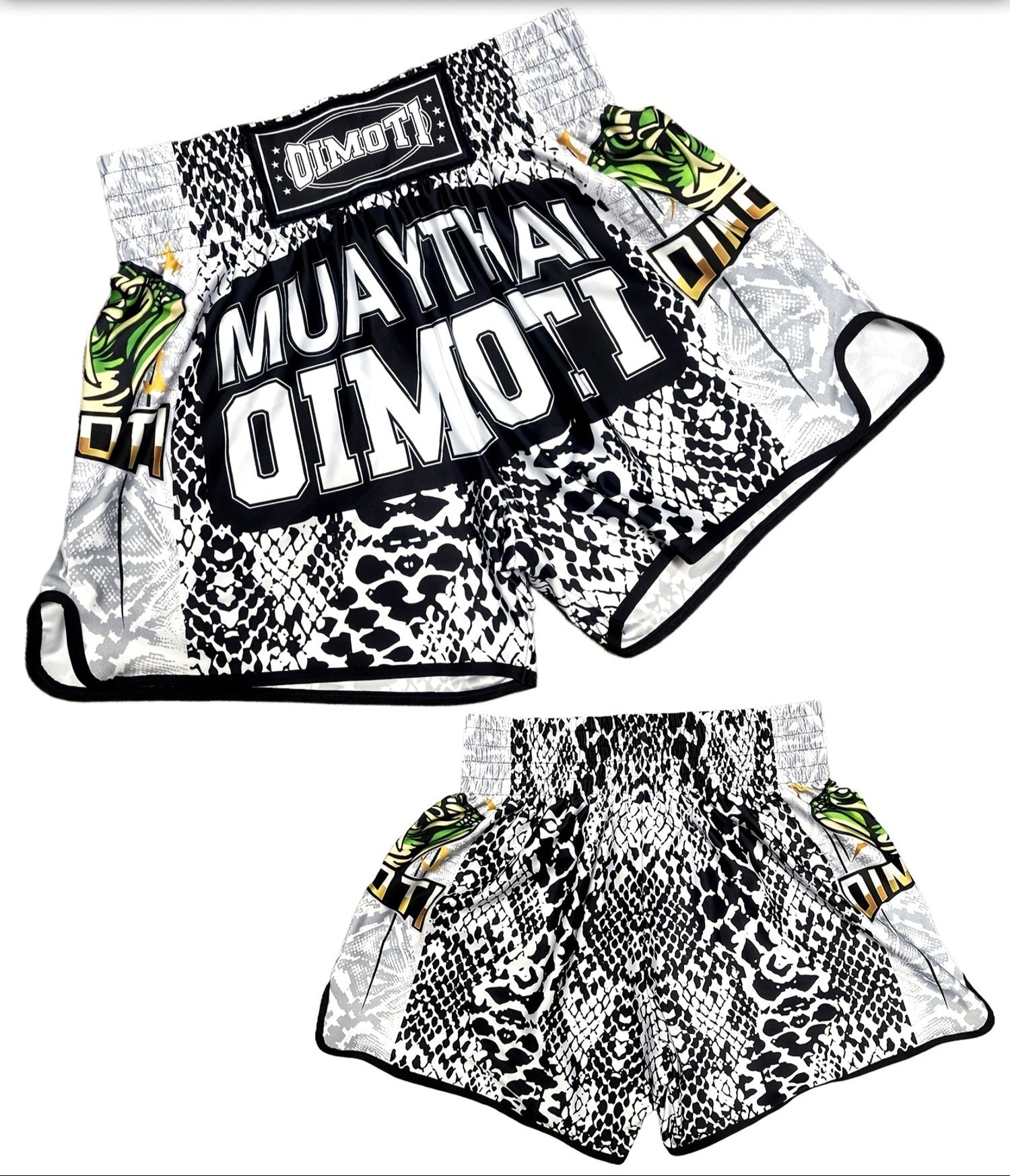 OIMOTI "Snake skin" Shorts de boxe thaï