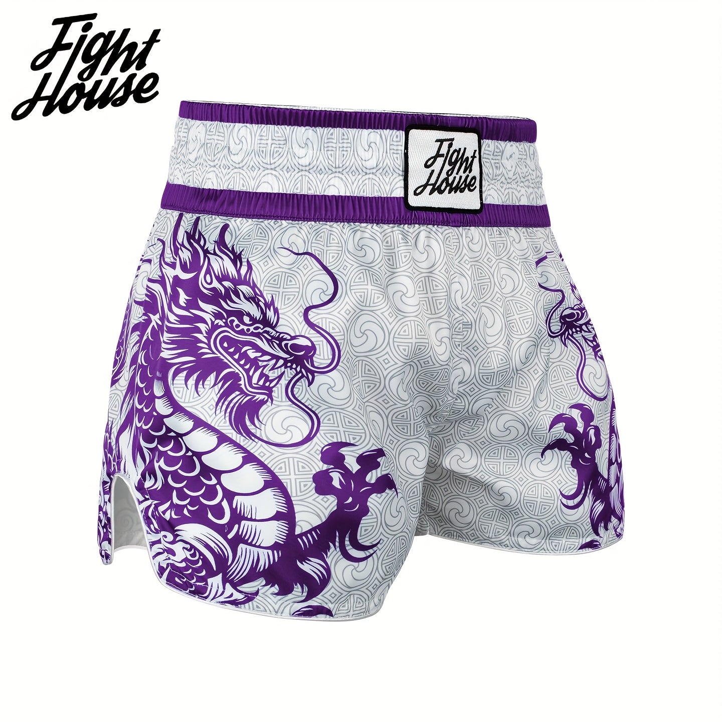 FIGHT HOUSE Shorts de boxe thaï "Dragon"