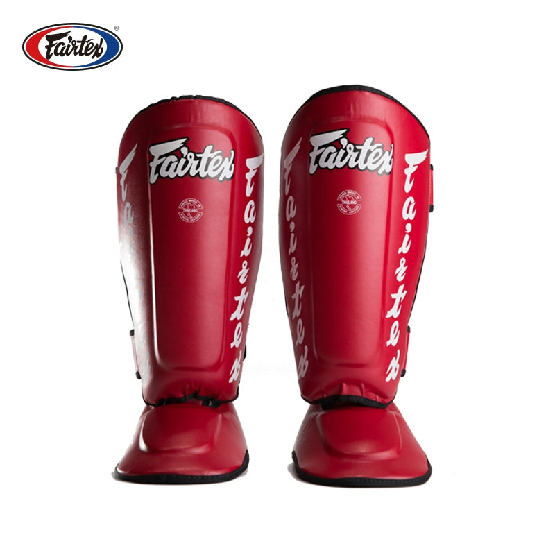 fairtex boxing leg guards SP7 leg guards Boxing gear training competition calf protector foot pads