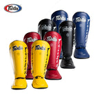 fairtex boxing leg guards SP7 leg guards Boxing gear training competition calf protector foot pads