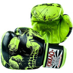 Night Skeleton Thailand original imported YOKKAO cowhide leather boxing gloves Muay Thai combat sports men's and women's shorts