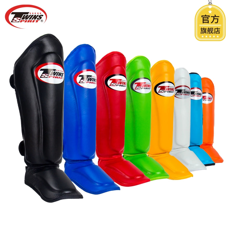 Thai leggings twins spirit boxing protective gear shin guards fight fighting Muay Thai training adult