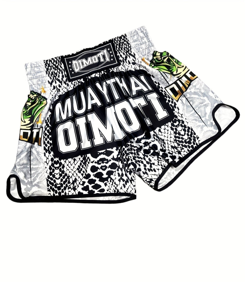 OIMOTI "Snake skin" Shorts de boxe thaï