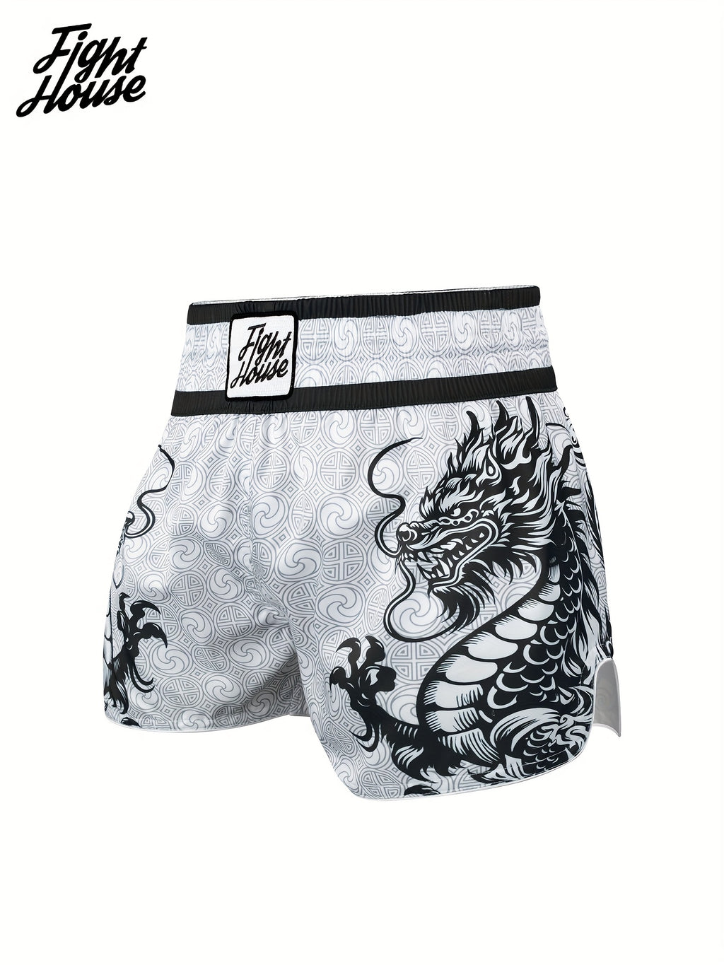 FIGHT HOUSE Shorts de boxe thaï "Dragon"