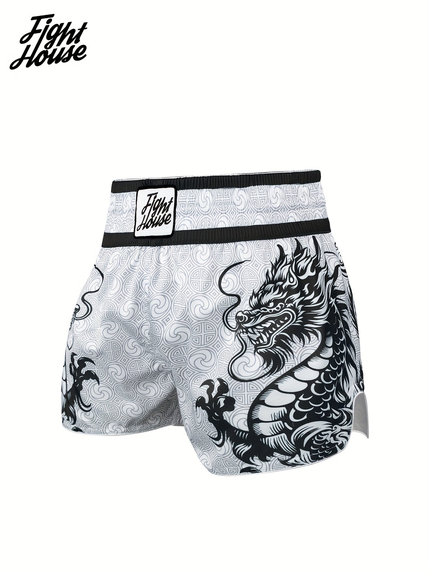 FIGHT HOUSE Shorts de boxe thaï "Dragon"